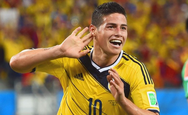 James Rodríguez ganó el premio como mejor deportista americano de 2014