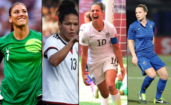Las 10 futbolistas más destacadas a nivel mundial