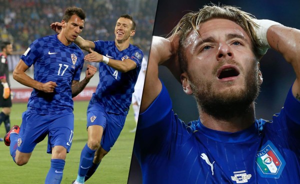 Croacia golea a Kosovo e Italia y España firman empate en las eliminatorias de la UEFA