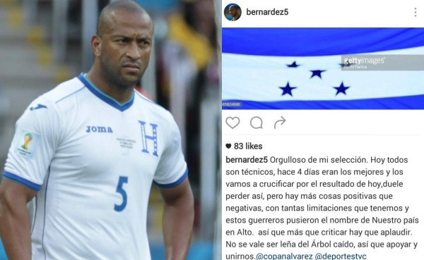 'Muma' Bernárdez sobre Honduras: 'Más que criticar, hay que aplaudir'