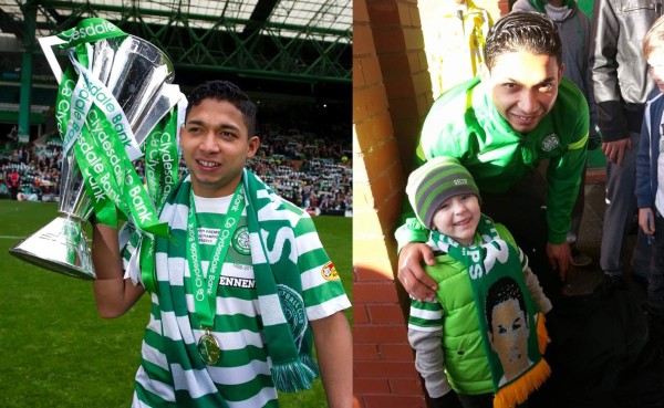 Así ha sido el bajón del hondureño Emilio Izaguirre en el Celtic de Escocia