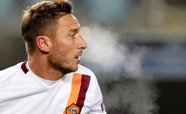 Récord de Totti como goleador más viejo en empate de Roma en Rusia