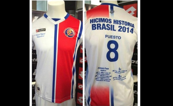 Lotto presenta camisa conmemorativa en Costa Rica