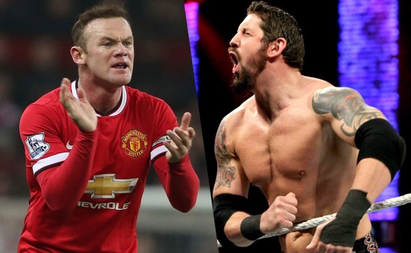Wayne Rooney es retado por luchador de la WWE a combate