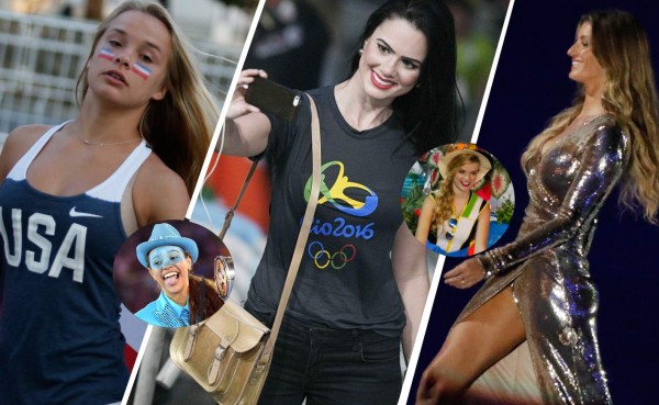 Fotos: Las encantadoras chicas que adornaron la inaguración de los Juegos Olímpicos de Río