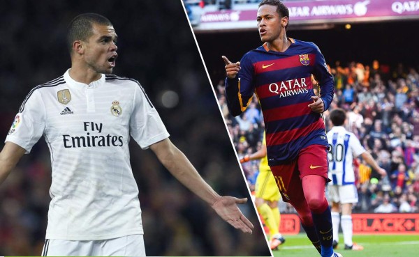 Pepe: 'La gente puede decir lo que quiera, Neymar lleva más tarjetas que yo'