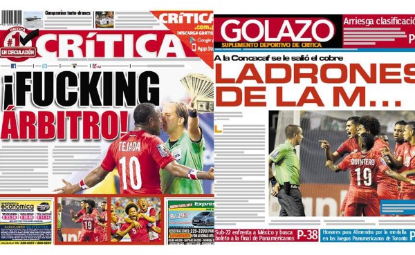 La fuerte portada de diario panameño contra el arbitraje