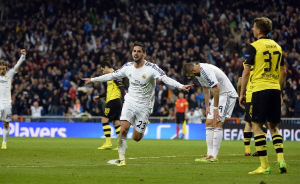 Real Madrid vence al Dortmund y asoma a semifinal