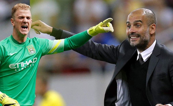 Guardiola deja la puerta abierta a la salida del portero Joe Hart