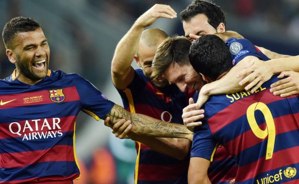 Barcelona conquistó la Supercopa, pero sufrió frente al Sevilla