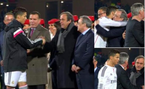 UEFA: 'Cristiano ya había saludado antes a Platini'