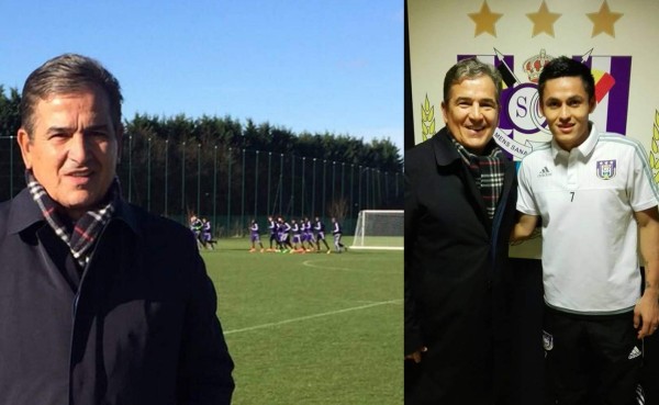 El mensaje de Jorge Luis Pinto luego de visitar a Andy Najar