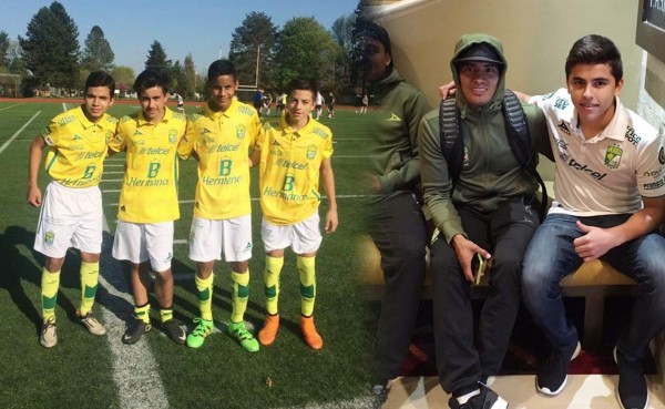 Hondureños sobresalen en la academia del León FC en Portland
