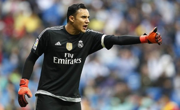 Keylor Navas sería suplente el fin de semana en la liga española