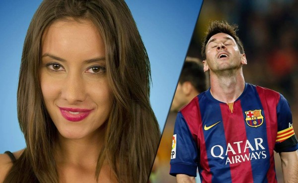 Modelo argentina reveló que tuvo un encuentro con Lionel Messi