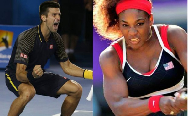 Novak Djokovic y Serena Williams, a defender la corona en Australia