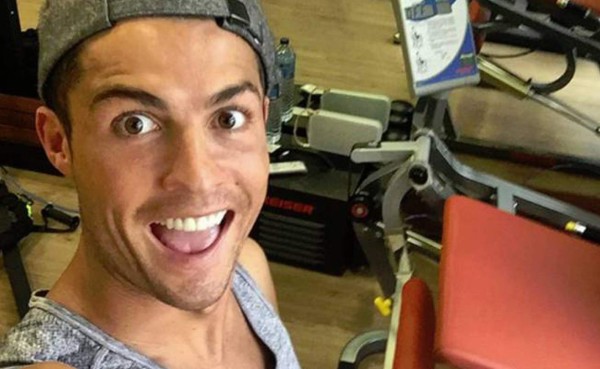 Cristiano comenzó con su estricto proceso de recuperación de su lesión