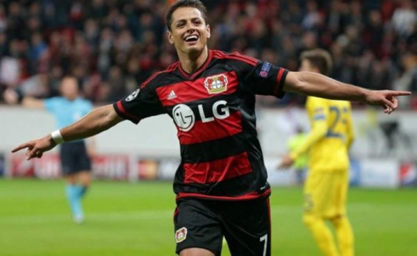'Chicharito' Hernández, el mejor de la Bundesliga en noviembre