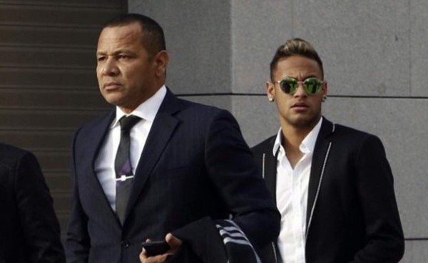 El Barcelona exige respeto al padre de Neymar tras altercado