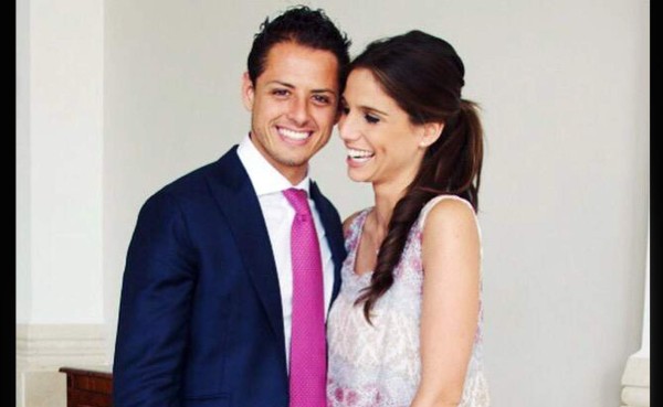 Lucía Villalón acompañó al Chicharito en su regreso a Old Trafford