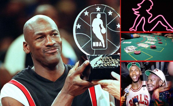 Apuestas e infidelidades marcaron la vida de Michael Jordan