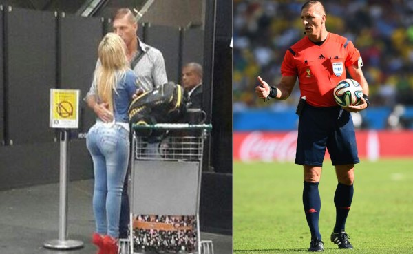 Novia de Néstor Pitana causa furor en redes sociales