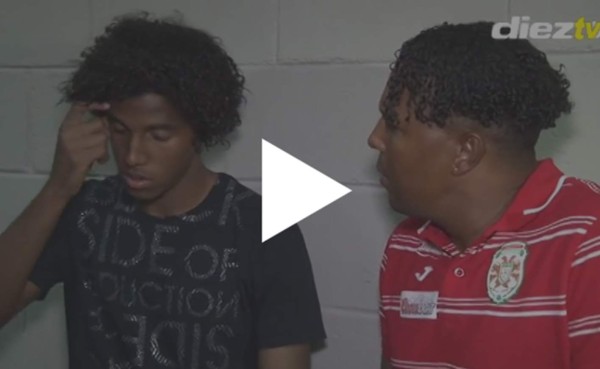 VIDEO: El abrazo de Carlos Pavón a su hijo en el clásico Olimpia-Marathón