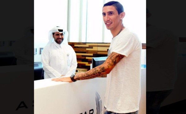 Di María: 'Estoy muy contento de unirme al PSG'