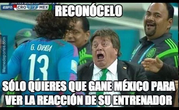 Los memes que deja la eliminación de Croacia a manos de México