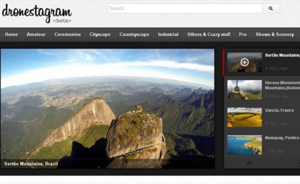 Crean red social para subir fotografías tomadas solo con Drones