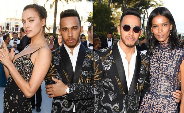 Lewis Hamilton e Irina Shayk brillan en la alfombra roja de Cannes