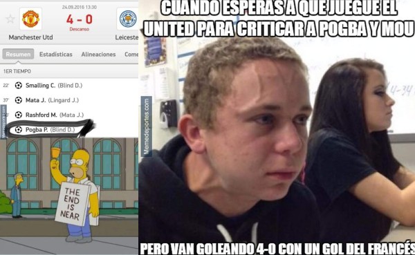 Los mejores memes por la anotación de Paul Pogba con el Manchester United