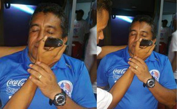 El preparador físico de Olimpia perdió el bigote por culpa de la Copa 30