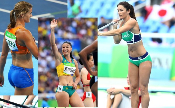 ¡Las bellezas del día en los Juegos Olímpicos de Río 2016!