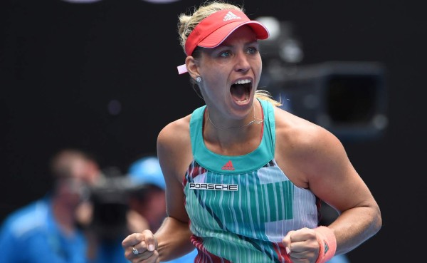 Angelique Kerber eliminó a Victoria Azarenka y alcanza las semifinales
