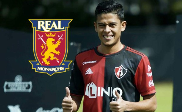 Cristian Cálix deja al Atlas y se va al Real Monarchs de la USL de Estados Unidos
