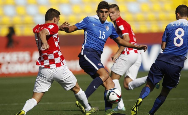 Estados Unidos y Croacia empataron 2-2 en el Mundial Sub-17