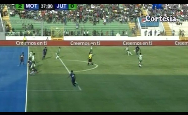 VIDEO: El claro gol que le anularon al Motagua ante Juticalpa