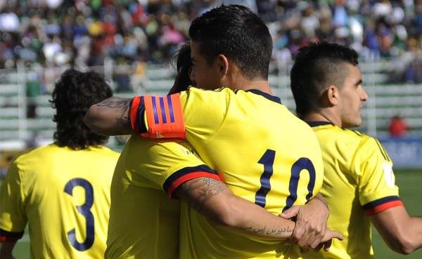 Colombia derrota a una combativa Bolivia en un intenso partido en La Paz