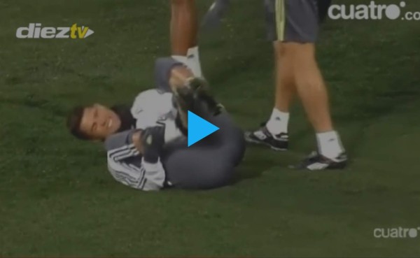 VIDEO: Cristiano provocó a Pepe y este le dio una 'caricia'