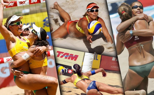Fotos: Las bellas y sensuales brasileñas que ganaron el circuito mundial de voley playa