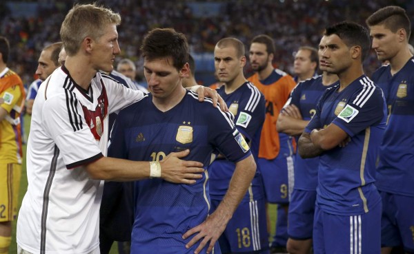 Alemania se atravesó por tercera vez en el camino de Messi