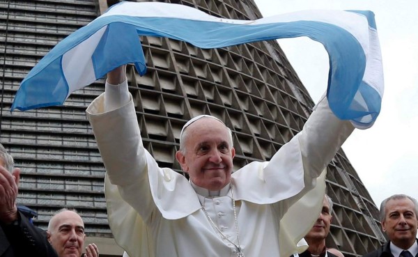 VIDEO: La 'bendición' del Papa Francisco a la selección de Argentina