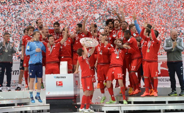 Bayern Múnich cerró su temporada como campeón de la Bundesliga