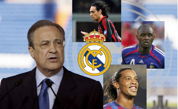Los futbolistas vitales que no pudo fichar Florentino Pérez para el Real Madrid