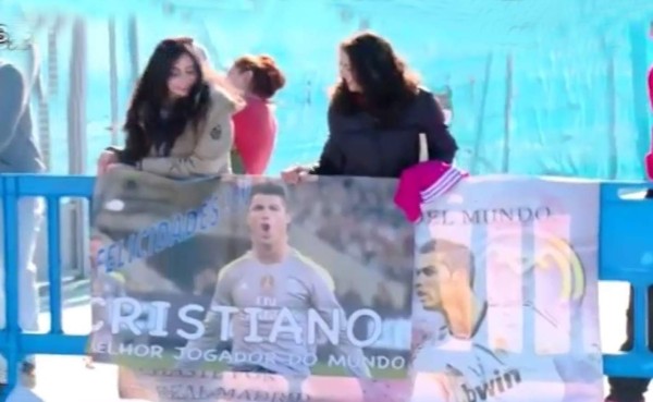 VIDEO: Cristiano deja plantada a un grupo de fans que esperaban su salida
