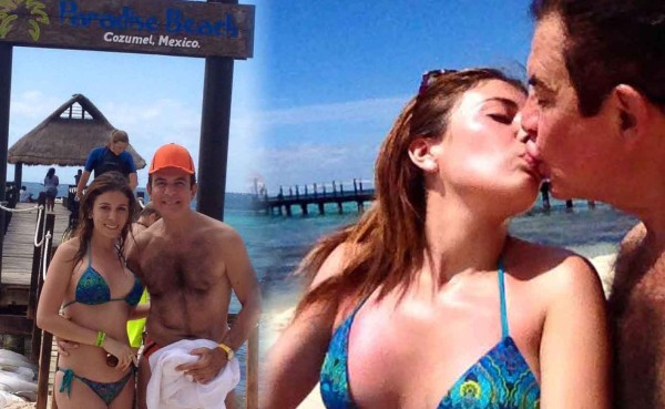 Salvador Nasralla e Iroshka Elvir, más enamorados que nunca en México