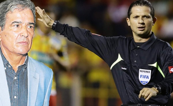 Árbitro del Honduras-Canadá: 'Jorge Luis Pinto es un poquito enojón'