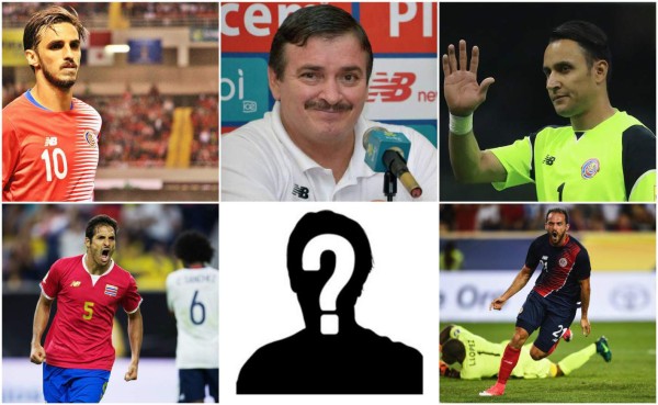 Así se conformaría la lista de 23 mundialista de Costa Rica para Rusia 2018