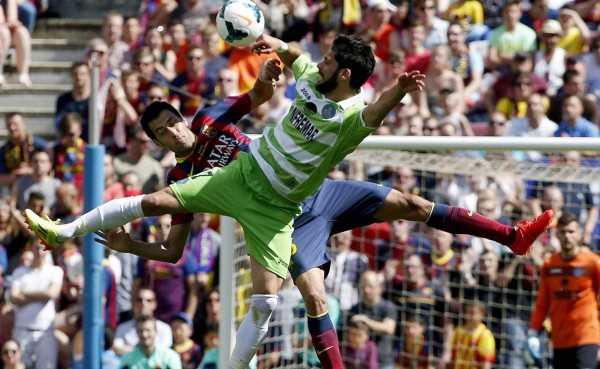 El Getafe le empata en el último minuto al Barcelona